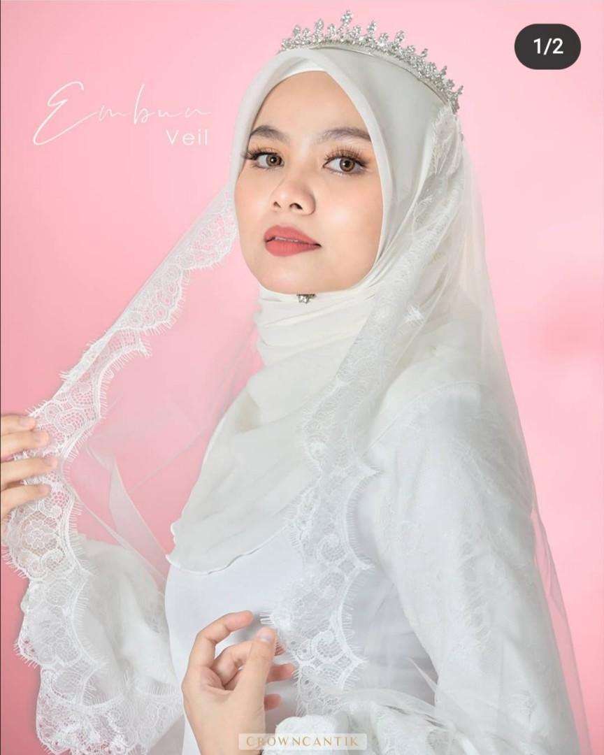 Embun Veil By Crown Cantik Womens Fashion Muslimah Fashion Hijabs