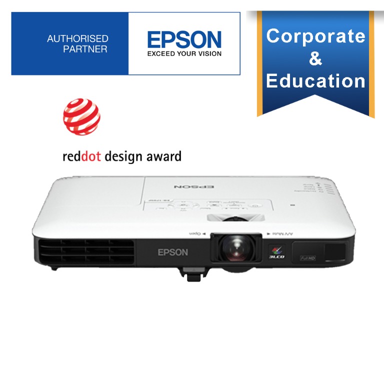 Epson EB1795F Wireless Full HD 3LCD Projector, TV & Home Appliances