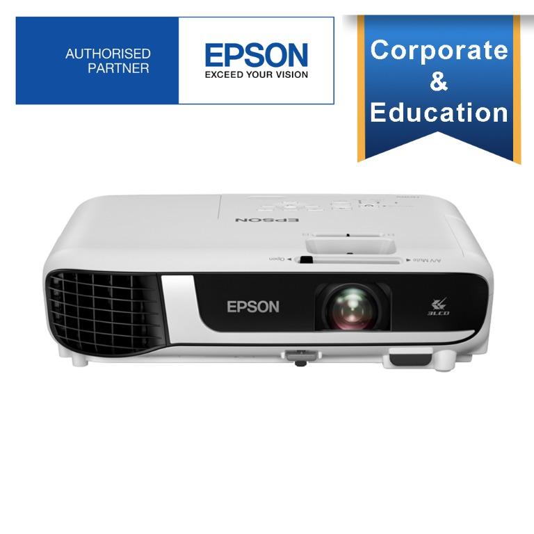 Vidéo projecteur Epson - EB-X51 - 3,800 Lumeb - FHD