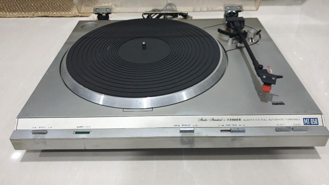 Fisher Studio Standard MT-650 Turntable, Audio, Other Audio Equipment on  Carousell