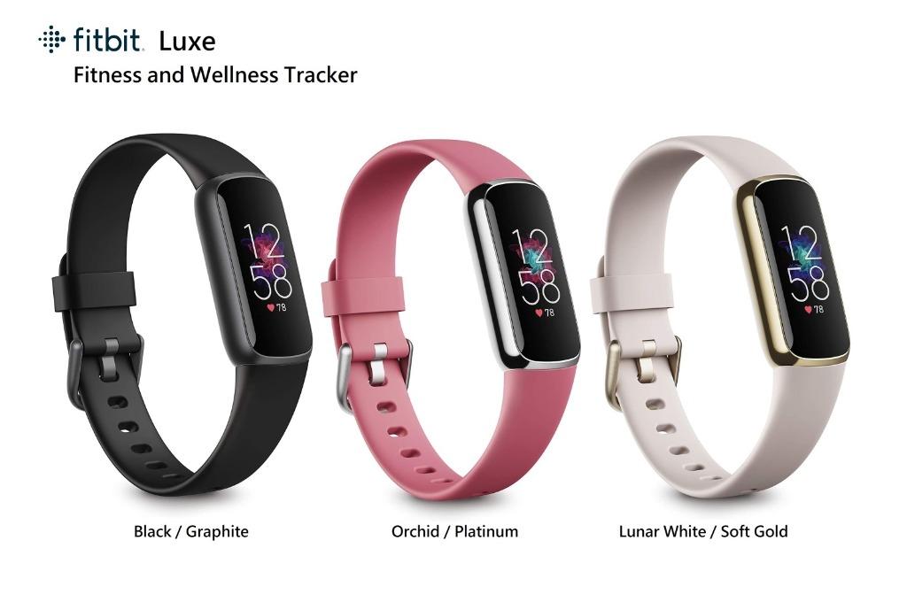 Fitbit Luxe Fitness and Wellness Tracker 運動健康智慧手環，Stress 