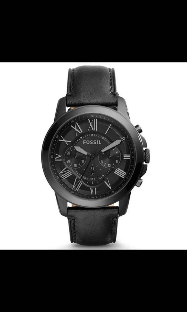 Waterproof fossil watch discount men's
