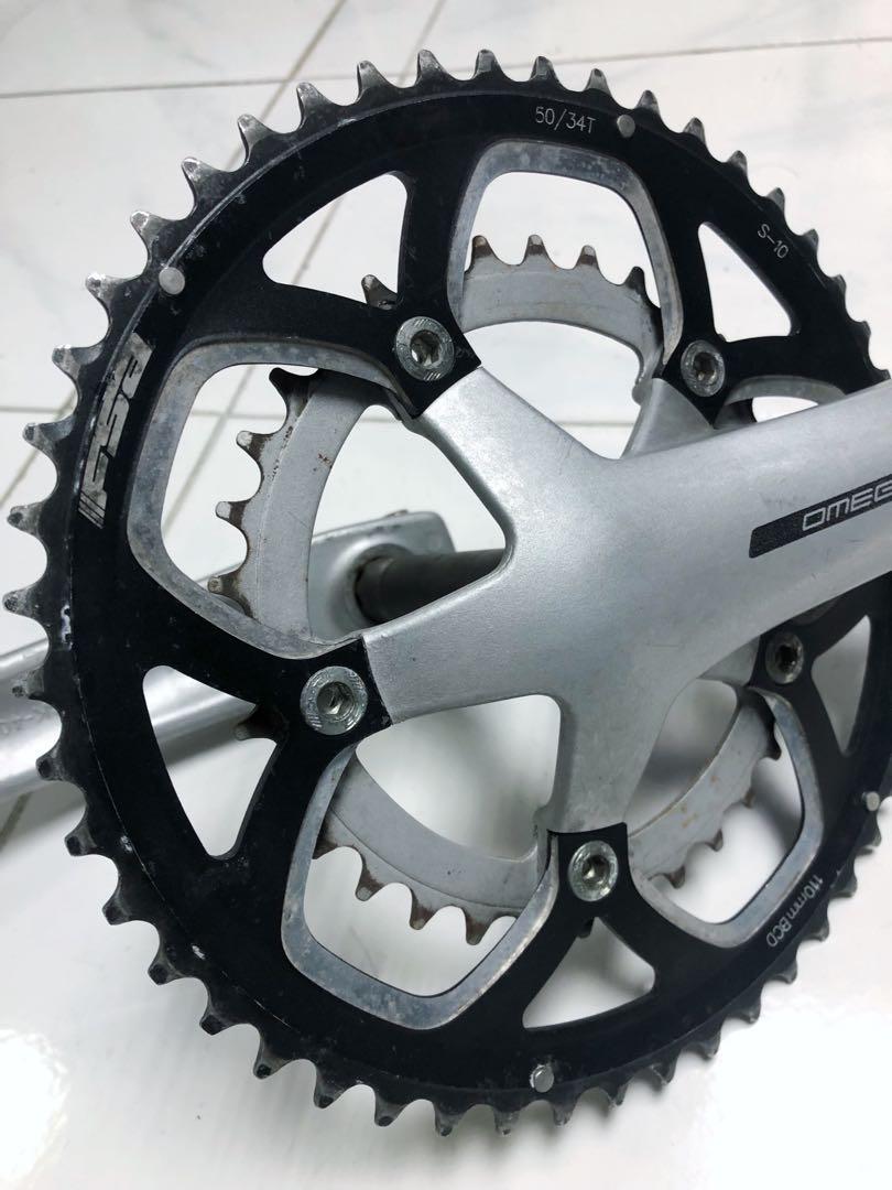 Fsa omega hotsell compact crankset