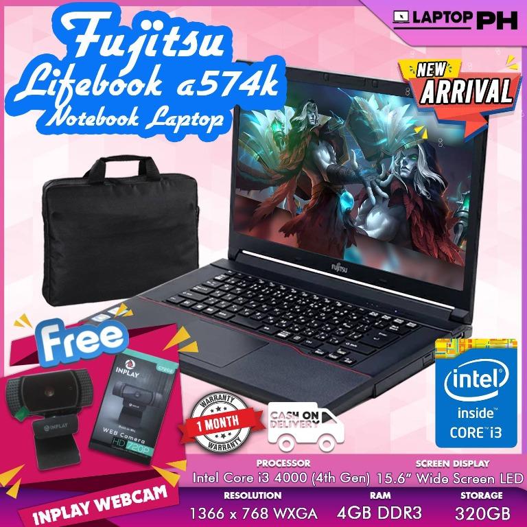 Fujitsu Lifebook Intel 4th Gen Notebook Laptop Computers Tech Laptops Notebooks On Carousell