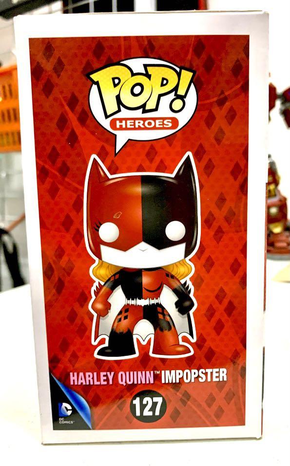 Funko POP Super Heroes 127 Harley Quinn IMPOSTER Hobbies Toys