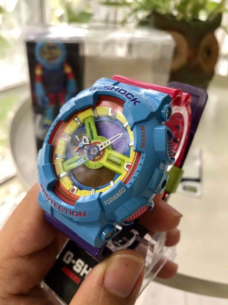 G Shock GA110 Hyper Color ManBox