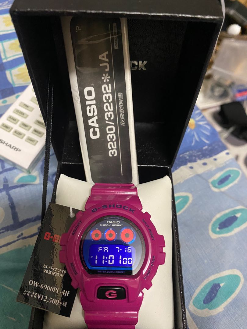 G-Shock Dw6900 Pl4, Men'S Fashion, Watches & Accessories, Watches On  Carousell