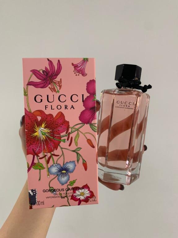 Gucci perfume pink square bottle deals