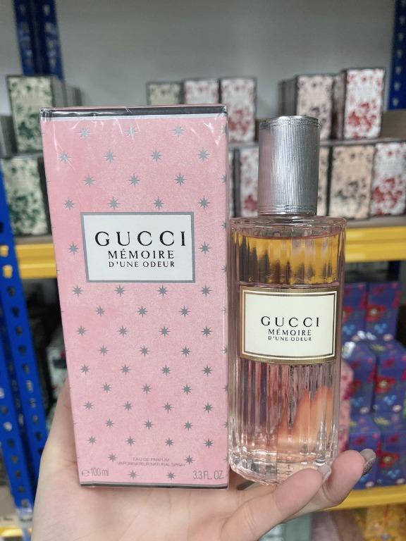 GUCCI MEMOIRE D'UNE ODUER (PINK) EDP 100ML PERFUME, Beauty & Personal Care,  Fragrance & Deodorants on Carousell