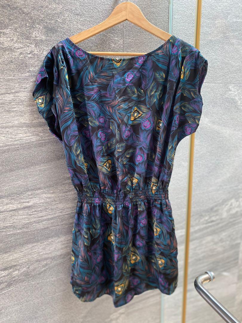 H&m peacock dress top