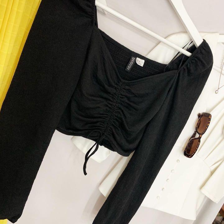 hm ruched top