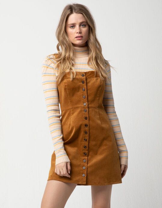 Hollister Corduroy Front button dress Women s Fashion Dresses