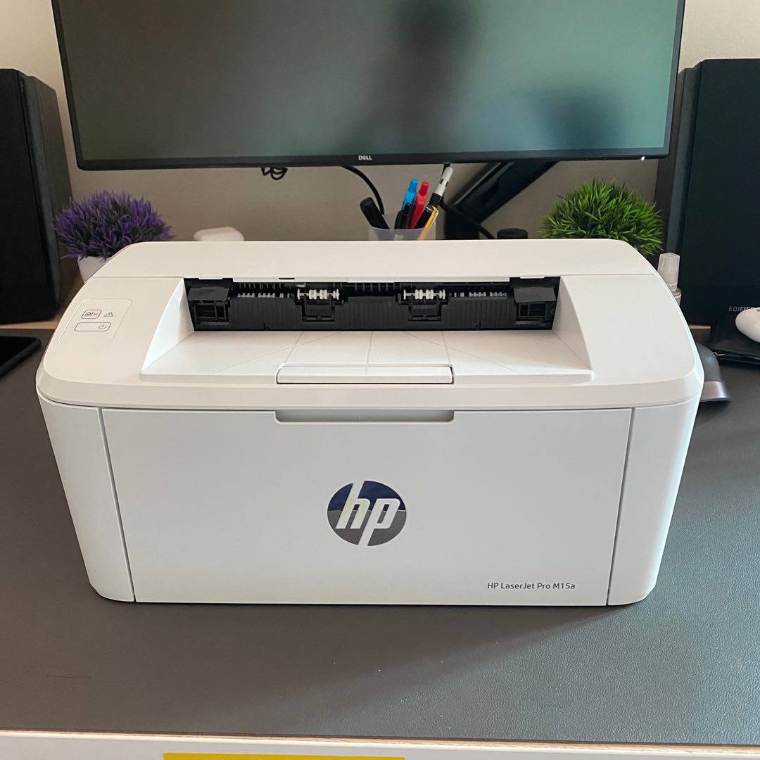HP LaserJet Pro M15a + Free Extra Unused Toner, Computers & Tech, Parts ...