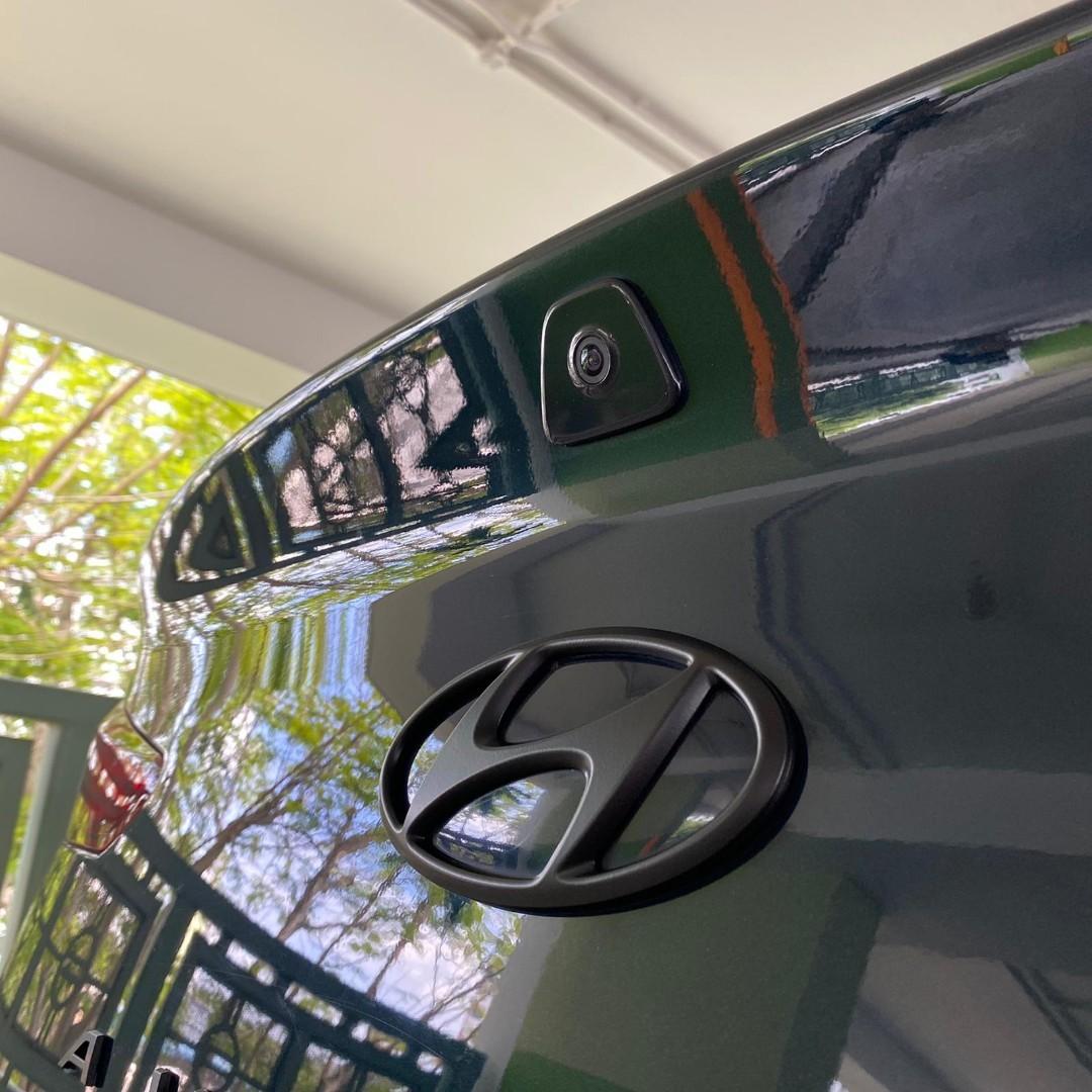 Hyundai Avante Dechrome Plastidip Logo Emblems Front Grille Side Window ...