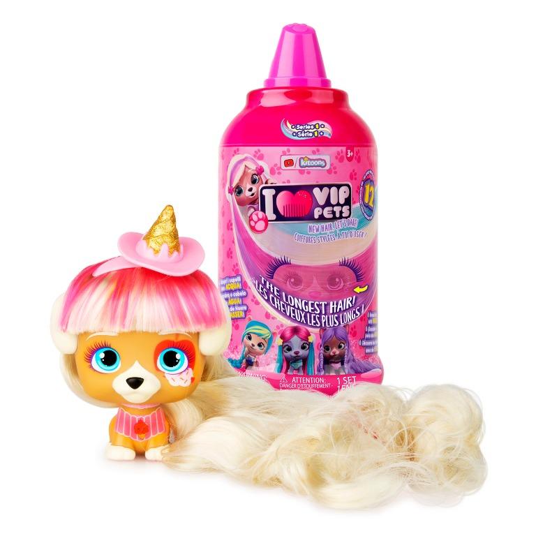 I LOVE VIP PETS Surprise Doll with Longest Hair Reveal, 12 to COLLECT,  Hobbies & Toys, Toys & Games on Carousell