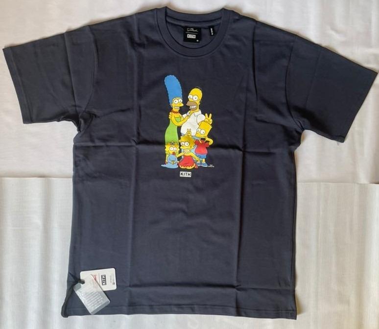 🆕 Kith x The Simpsons Portrait Tee Navy