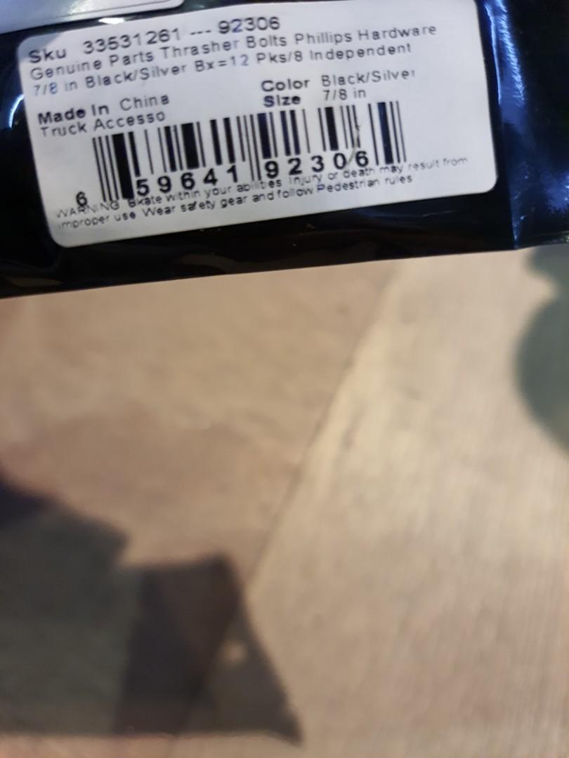 Independent sales thrasher hardware
