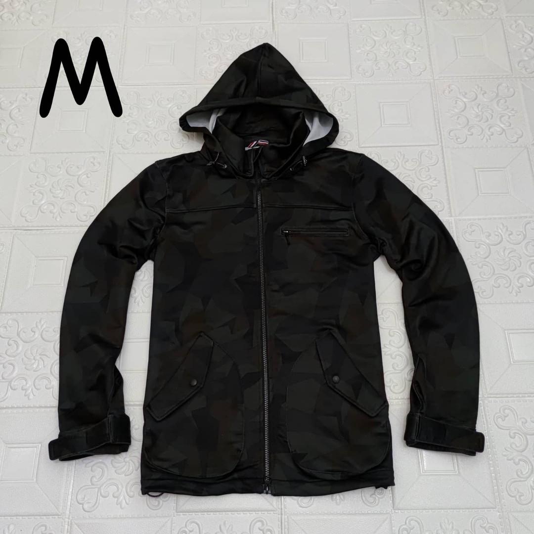 black camo jackets