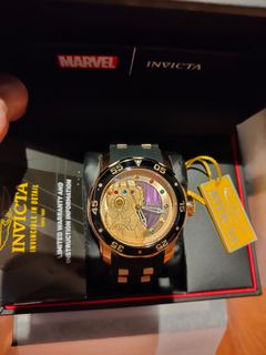 Men's invicta marvel watch on sale
