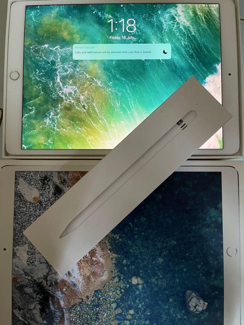 iPad Pro 10.5 256GB Wifi Silver + Apple pencil, Mobile Phones ...