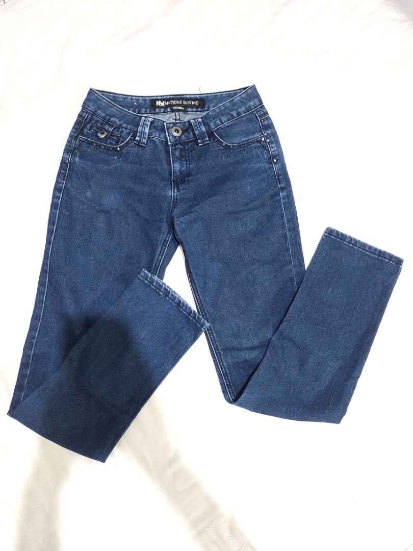 Jeans Dark Blue. Metersbonwe. Size 155 