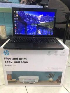 Laptop plus brandnew hp printer promo sale