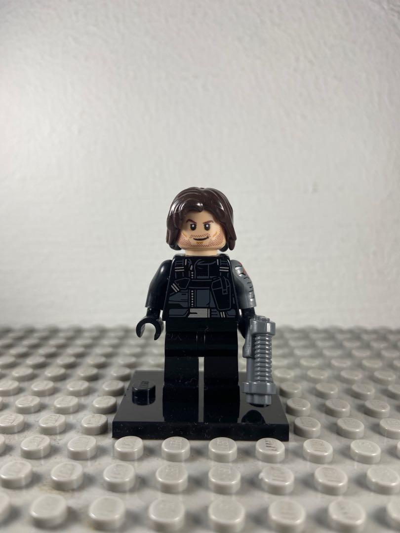 Lego winter soldier minifigure on sale