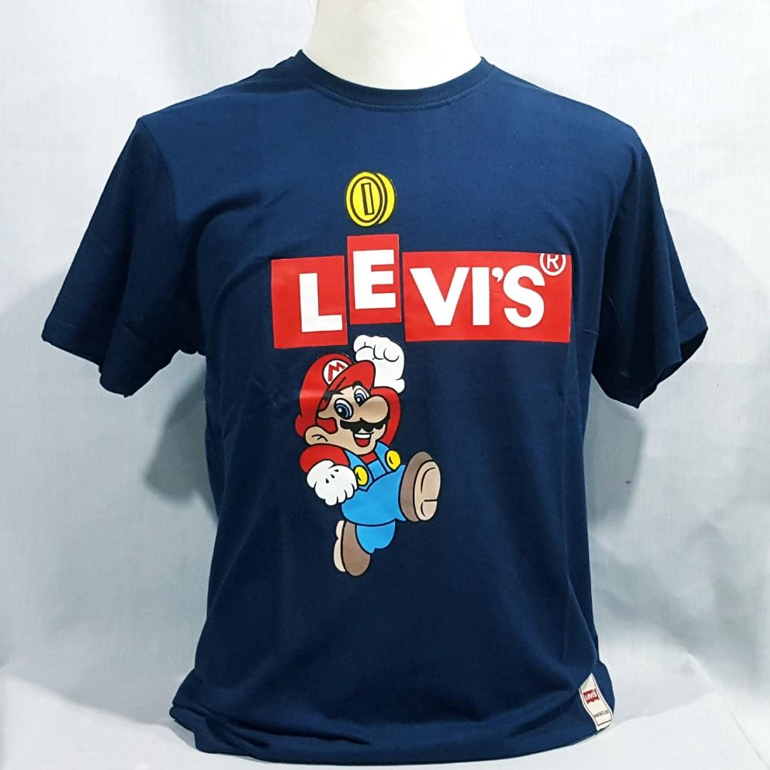 T shirt levis mario bros 2025