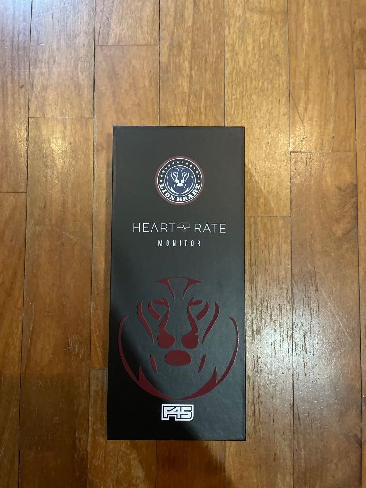 Lion Heart f45 heart rate monitor, Health & Nutrition, Health