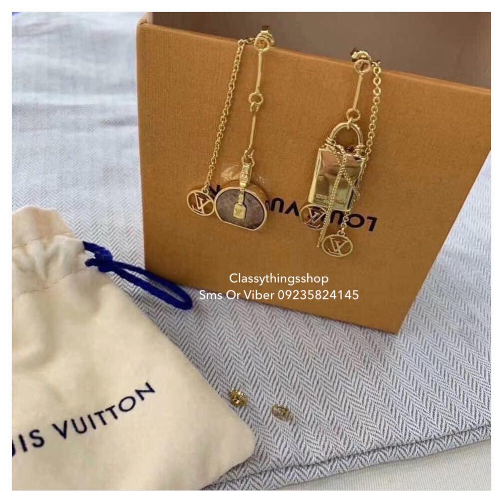 Louis Vuitton PM earrings, Women's Fashion, Jewelry on Carousell