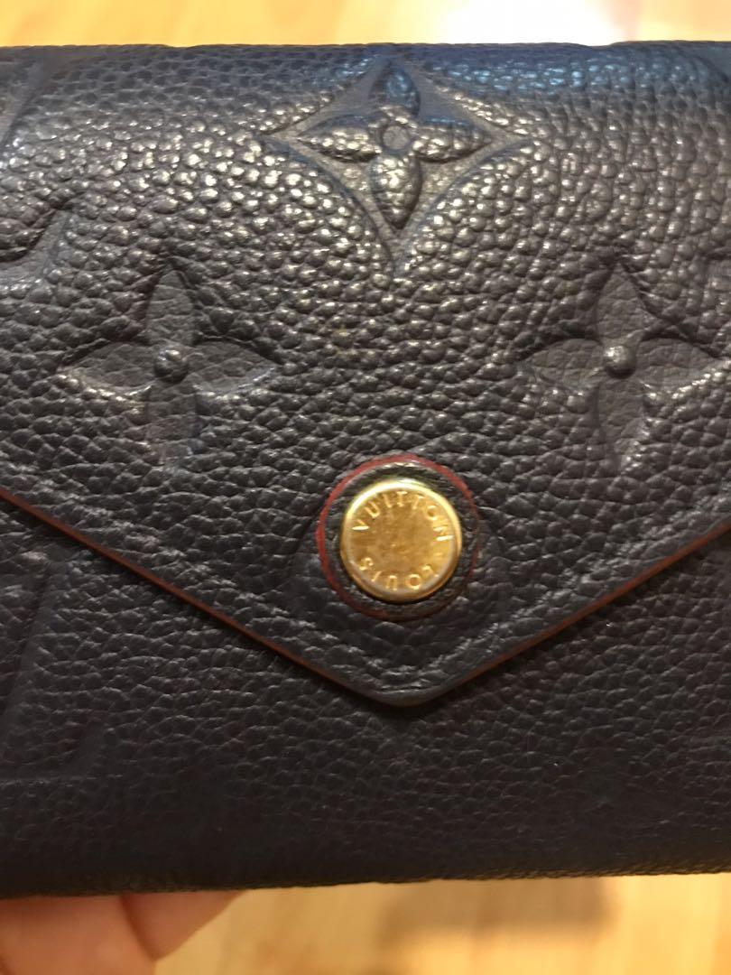 Louis Vuitton - Authenticated Victorine Wallet - Leather Brown for Women, Very Good Condition