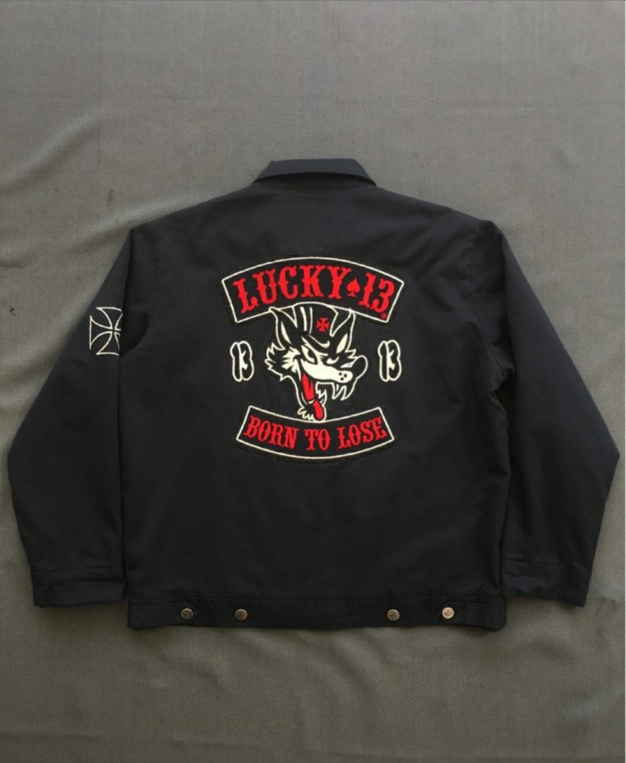 jacket LUCKY 13 BOOZE, BIKES AND BROADS, Brands \ L \ LUCKY 13 Motorcycle  Clothes \ Jackets \ Textile jackets For Him \ Jackets \ Spring and autumn  jackets