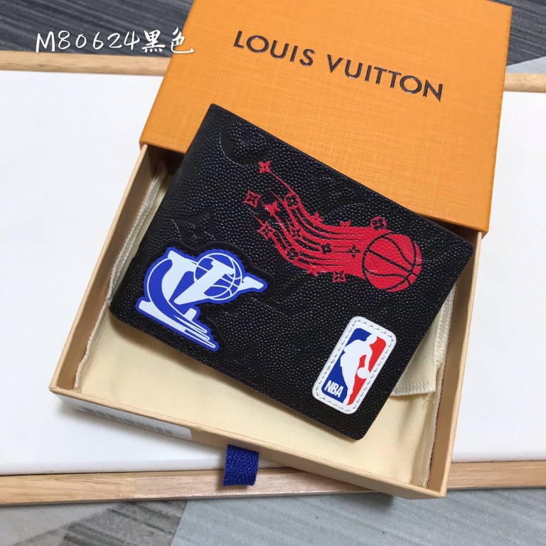 LV X NBA MULTIPLE WALLET M80624, Women's Fashion, Bags & Wallets, Wallets &  Card Holders on Carousell