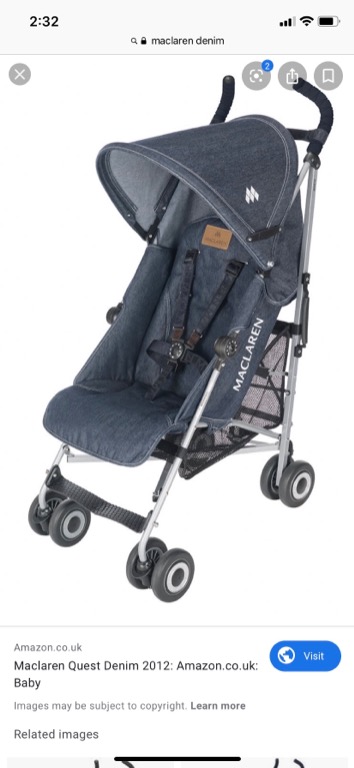 Maclaren quest denim hotsell