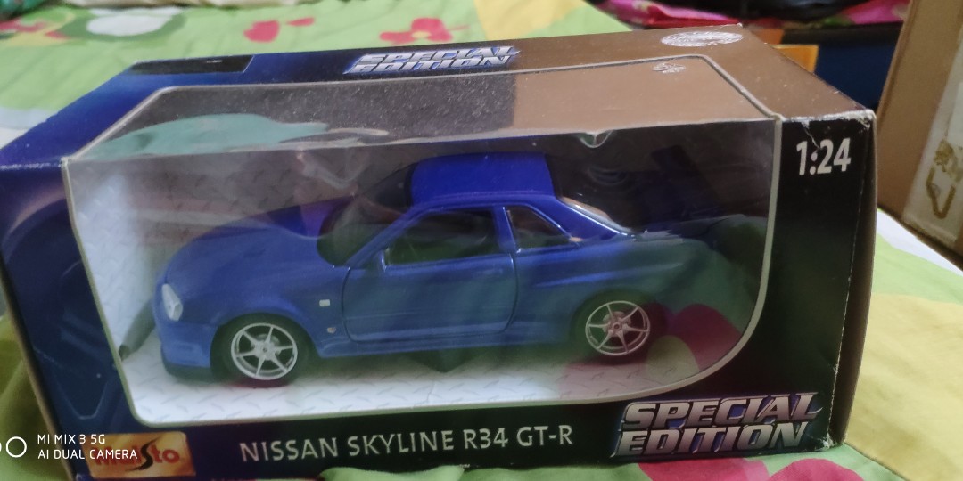 Maisto nissan discount skyline r34