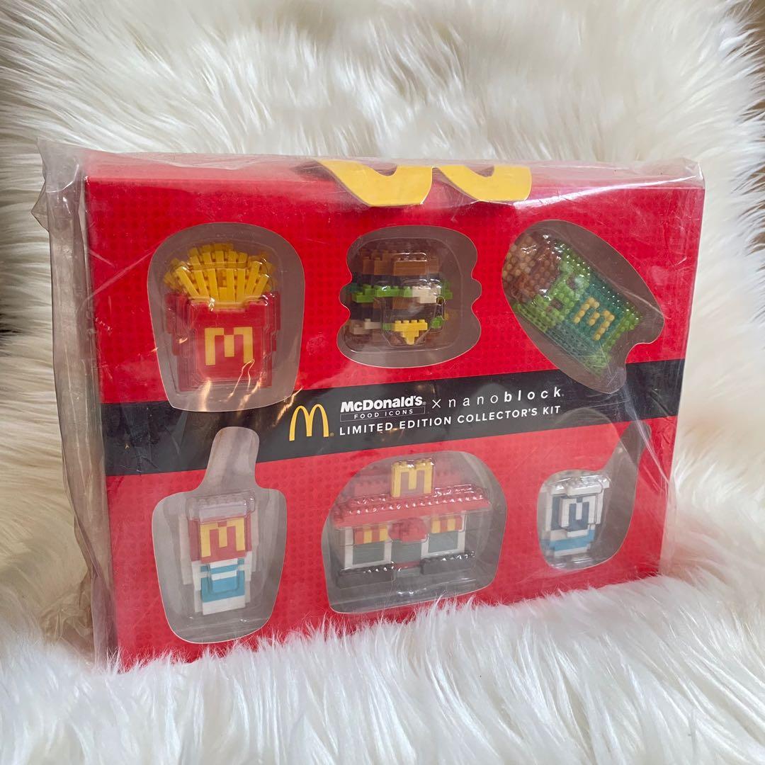 McDonalds FOOD ICON LIMITED NANO BLOCK EXCLUSIVE LEGO TOYS assembled Figure 