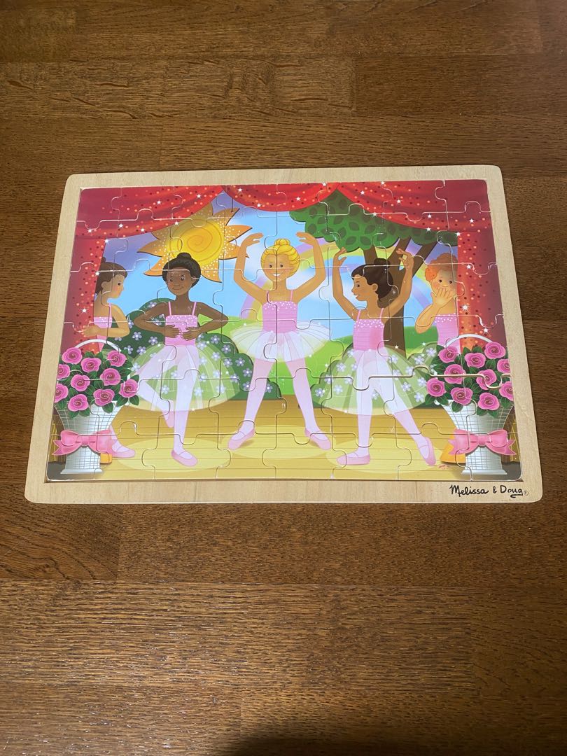 Melissa and doug ballet puzzle sales