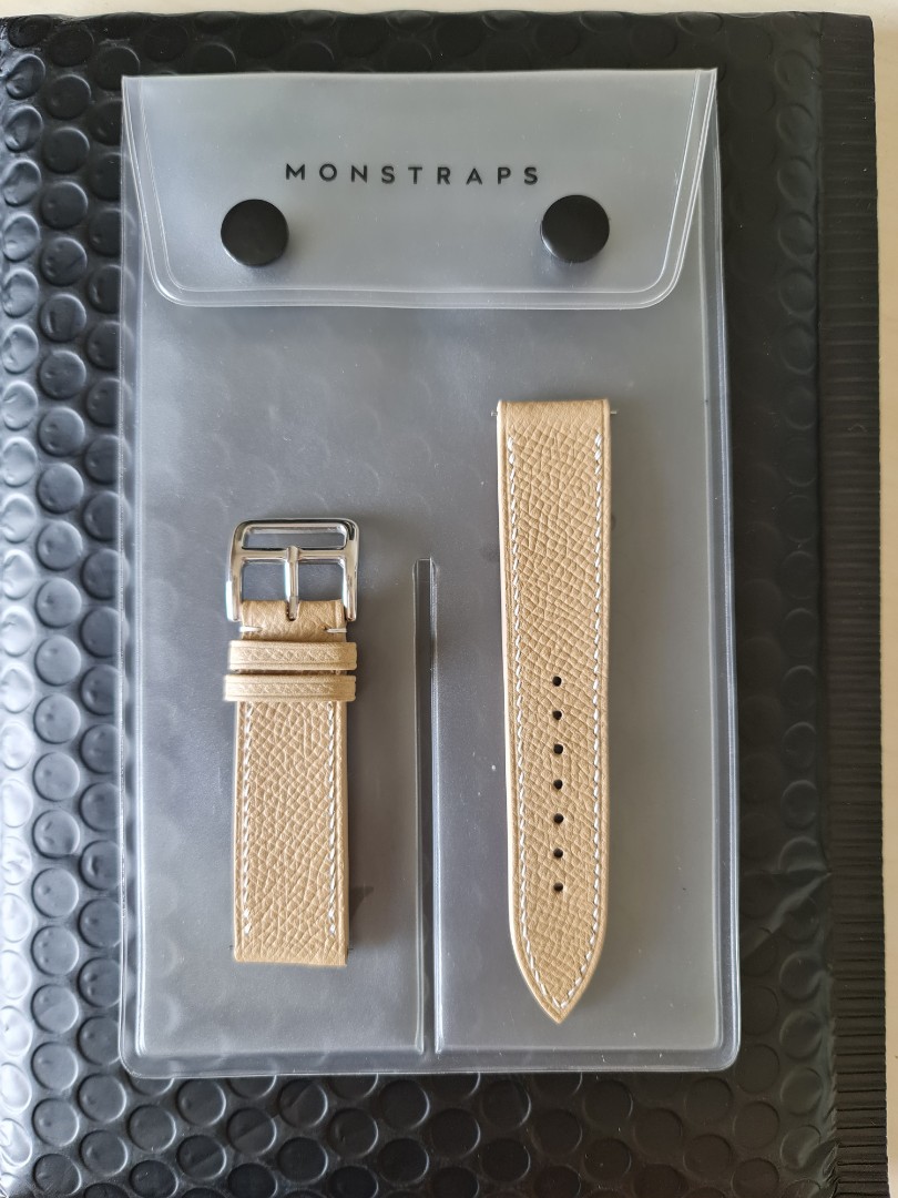 Epsom Leather Strap (Natural) - Monstraps