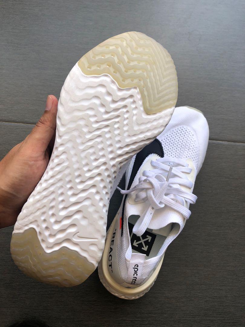 NIKE EPIC REACT X OFF WHITE