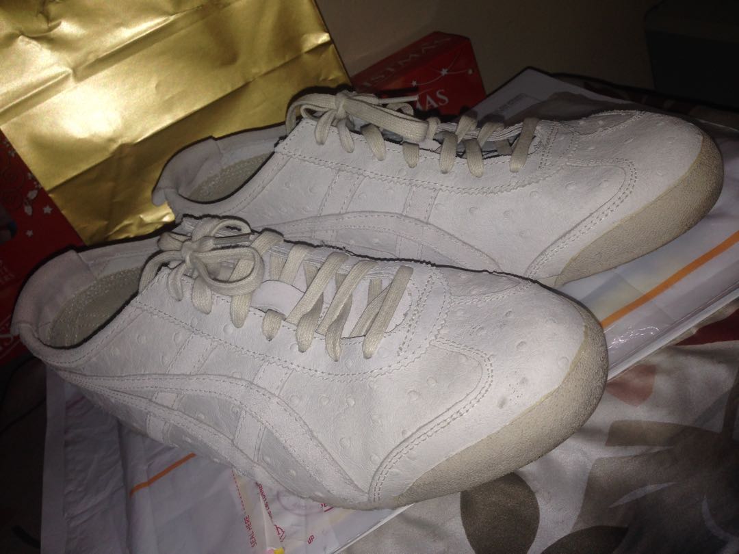 onitsuka white leather