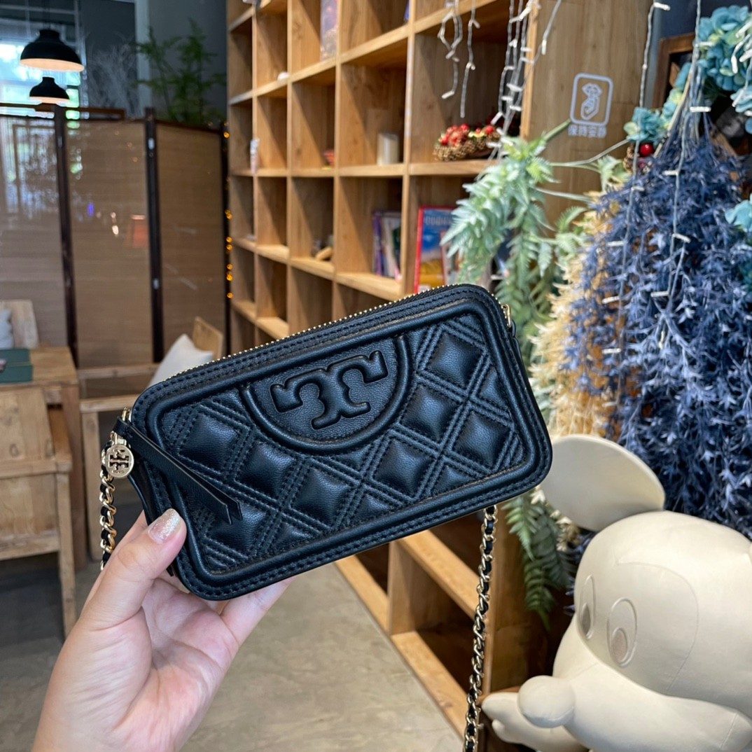 Tory burch double zip mini bag 2025
