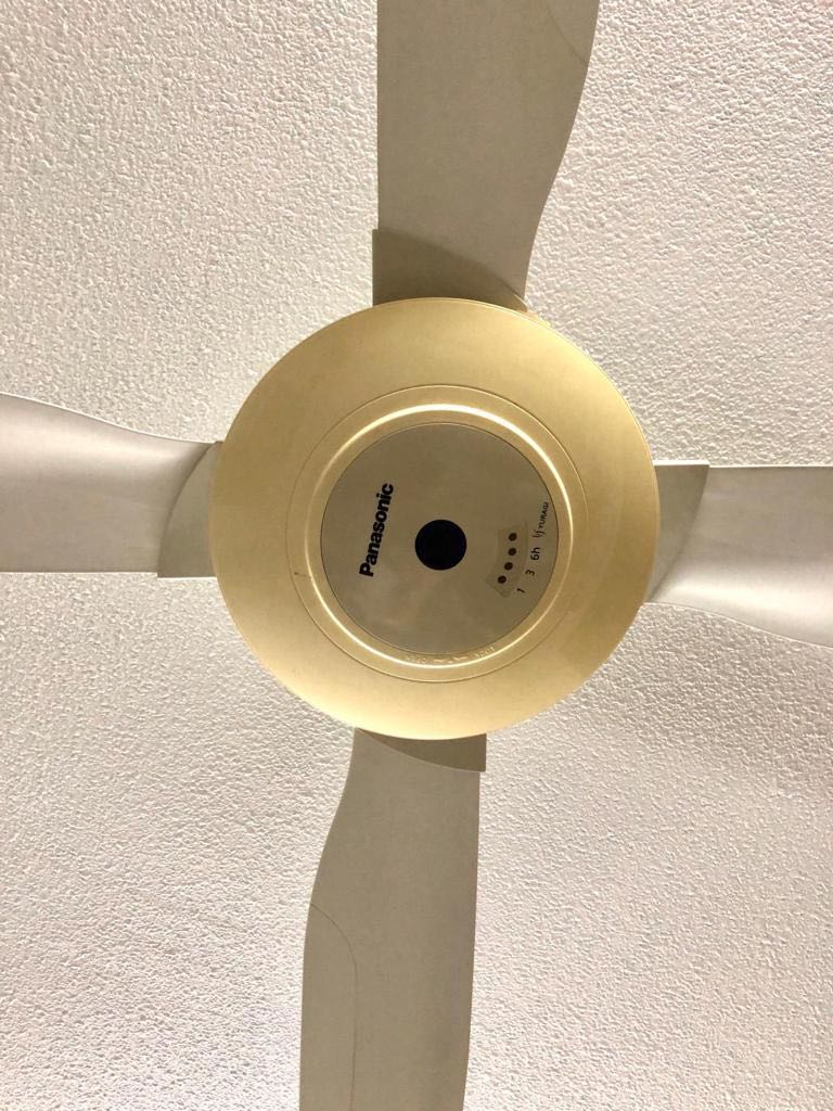 Panasonic 1/F Yuragi Ceiling Fan 56inch, Furniture & Home Living