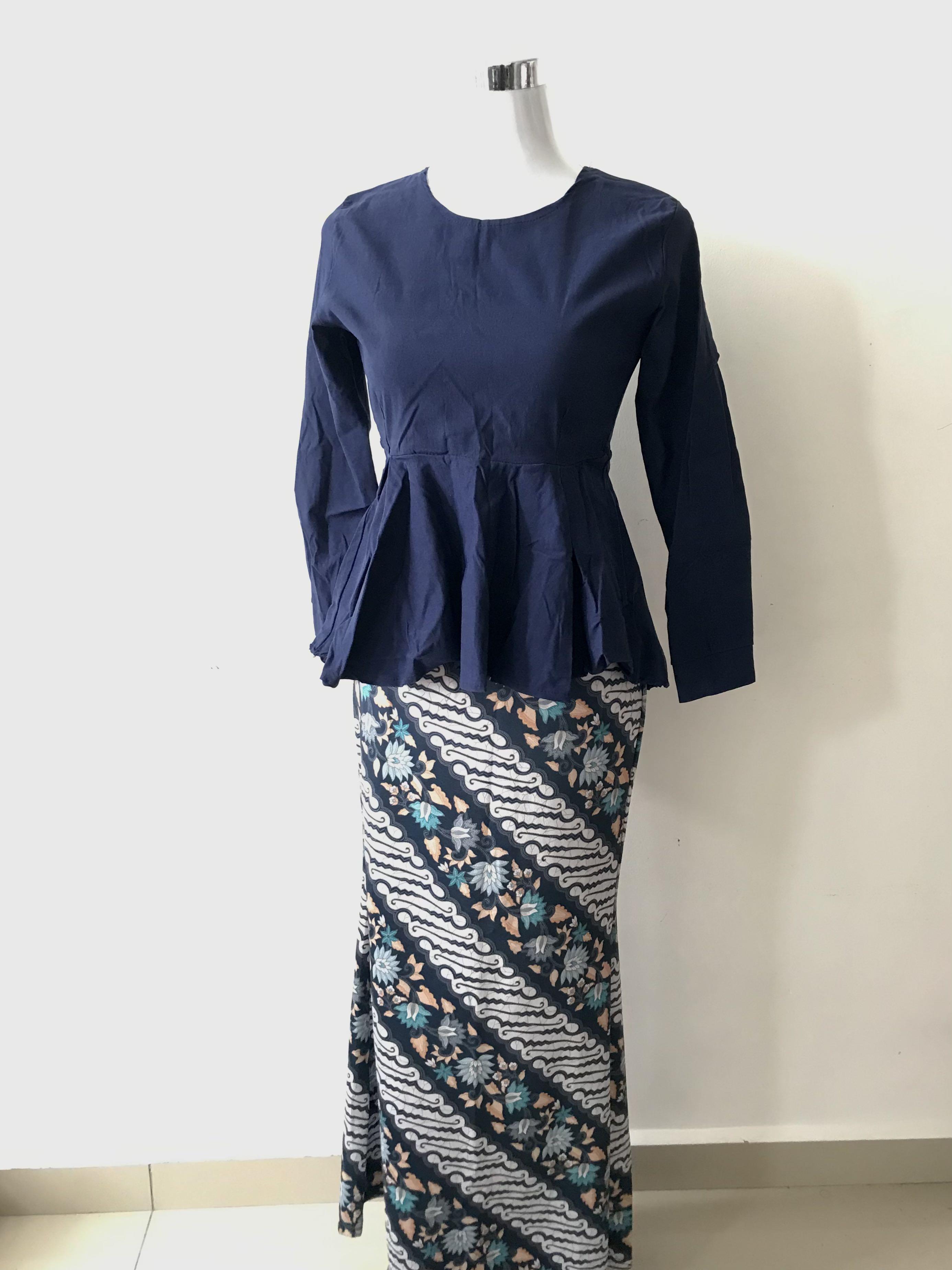 Batik skirt deals and blouse