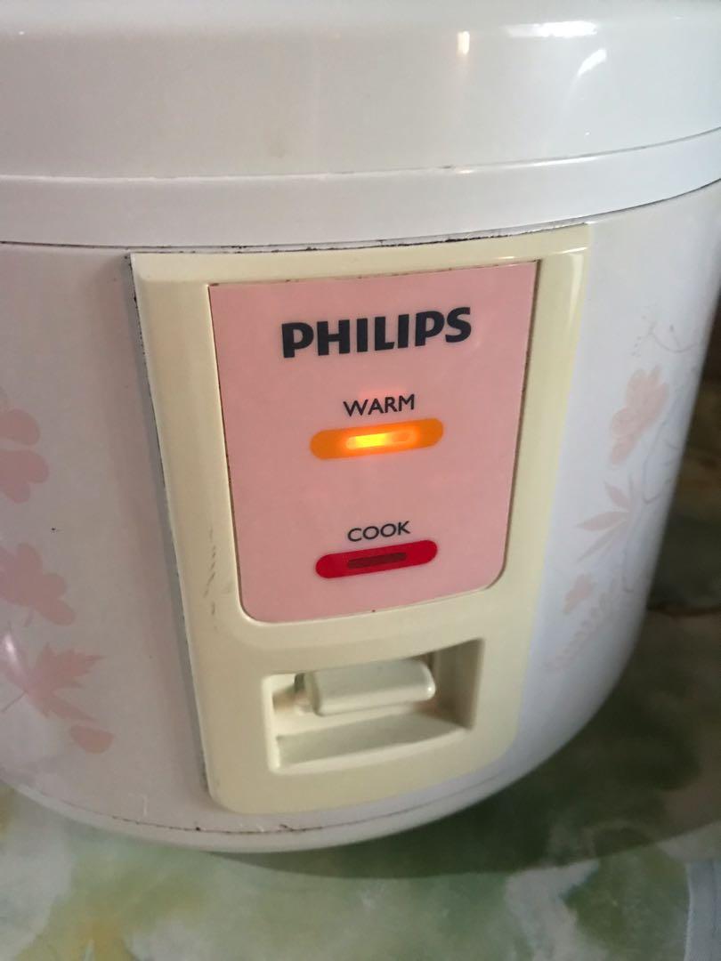 Philips rice cooker working condition, TV & Home Appliances, Kitchen Appliances, Cookers on
