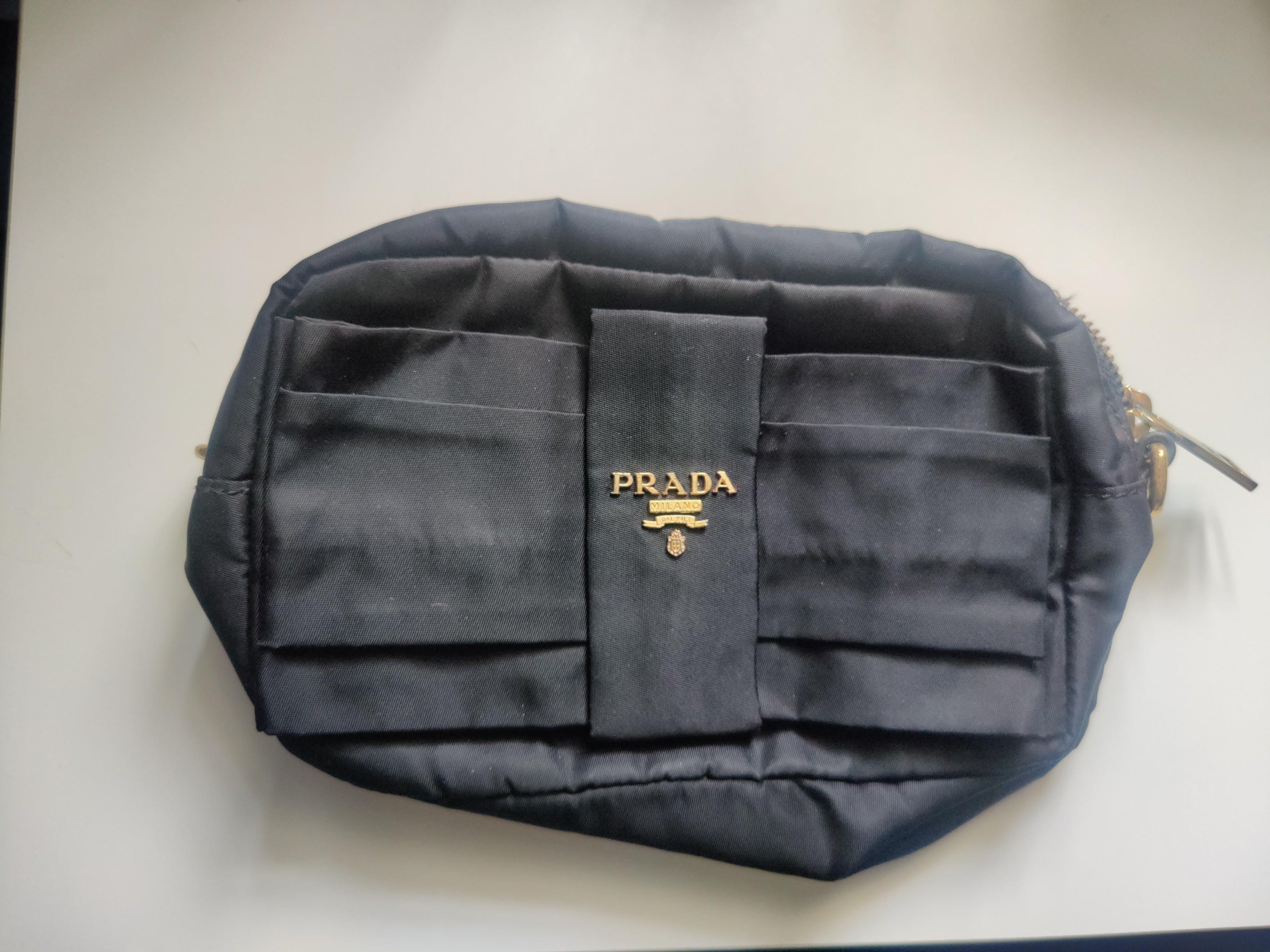 Prada Black Tessuto Fiocco Nylon Bow Bag, Women's Fashion, Bags & Wallets,  Purses & Pouches on Carousell