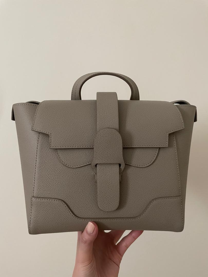 Preloved Senreve Mini Maestra Color Pebbled Sand