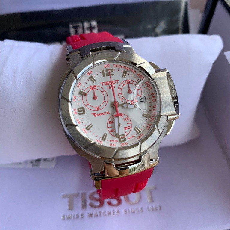Tissot t clearance race pink