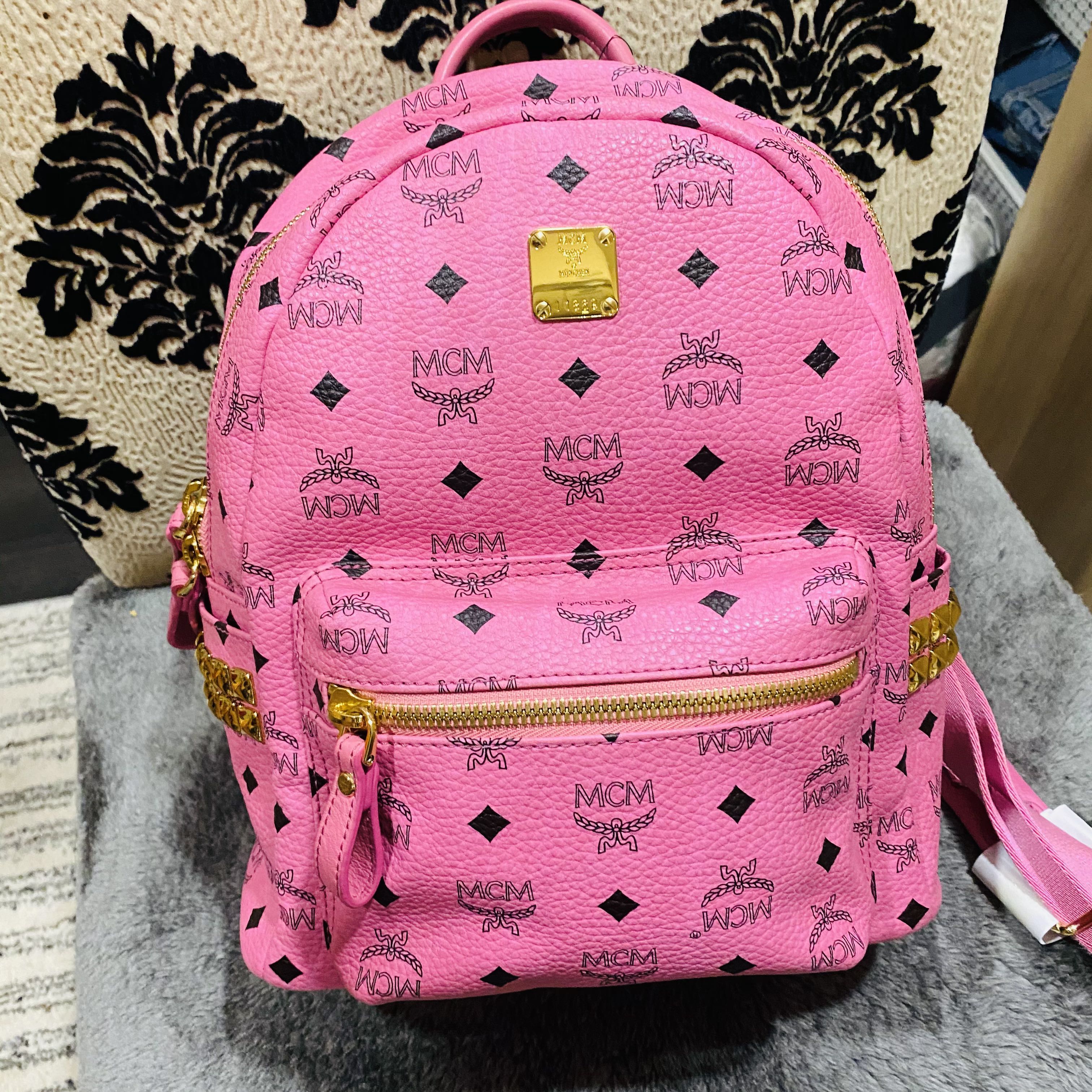 pre owned mcm backpack