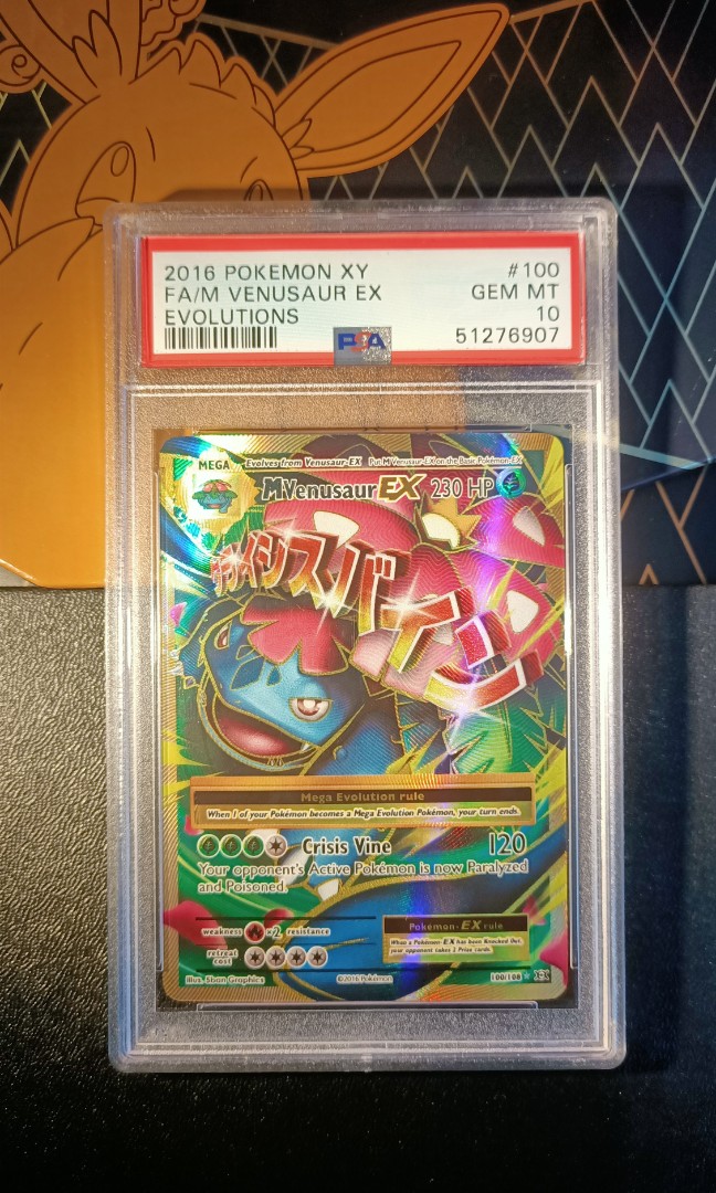 Psa 10 Venusaur Ex Xy Evolutions 100 Mint Pokemon Card Hobbies Toys Toys Games On Carousell Psa 10 Venusaur Ex Xy Evolutions 100 Mint Pokemon Card Hobbies Toys Toys Games On Carousell