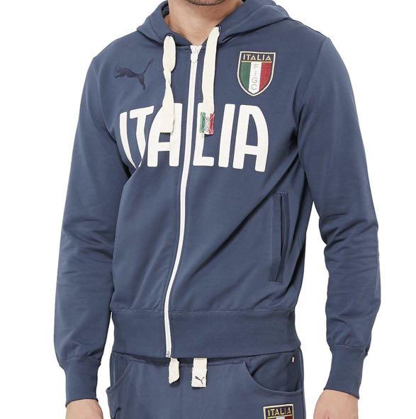 Puma Italia hoodie Men s Fashion Tops Sets Hoodies on Carousell
